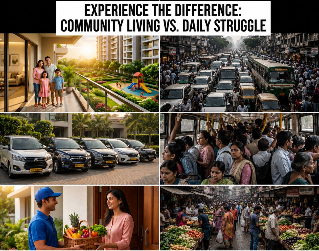 Experience the difference: community living versus the daily struggle